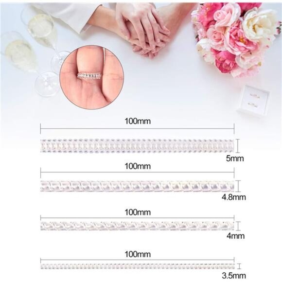 KUUQA Ring Sizer Measuring Tool Set Includes Ring Sizer Gauge, Ring Mandrel, - Picture 7 of 8